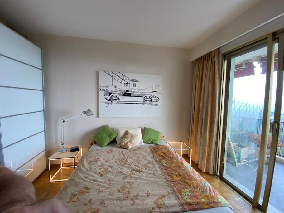 2-Room 60 M², Panoramic View, 2 Balconies, 50M Pool กาญเนอ-ซูร์-แมร์ ภายนอก รูปภาพ