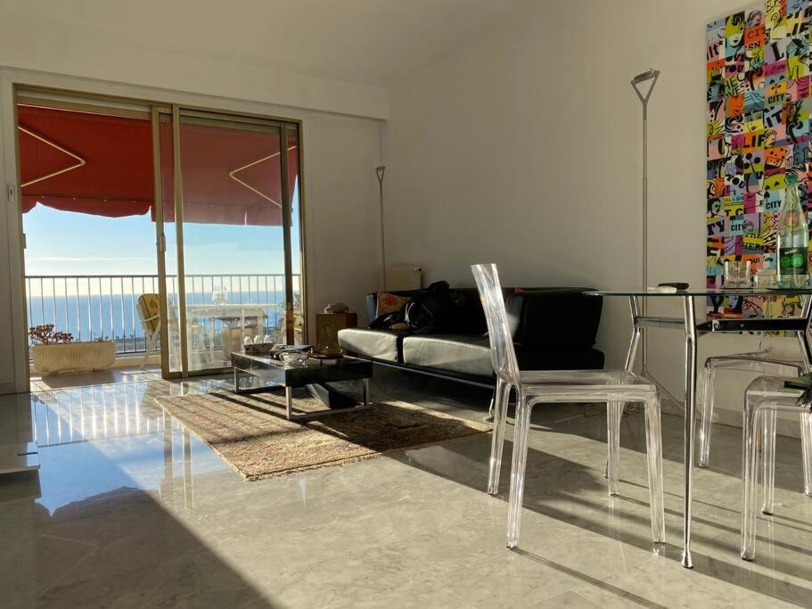 2-Room 60 M², Panoramic View, 2 Balconies, 50M Pool กาญเนอ-ซูร์-แมร์ ภายนอก รูปภาพ